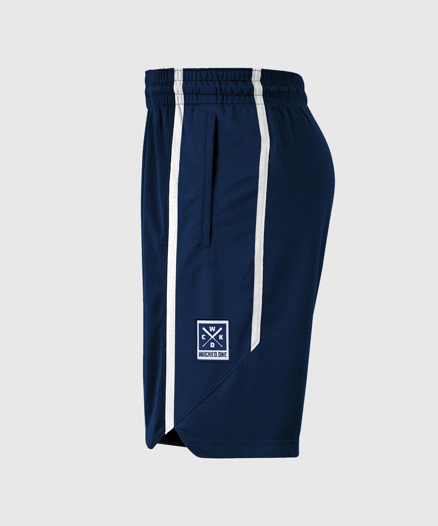 Wicked One Cross Out Pantaloncini - Blu Navy