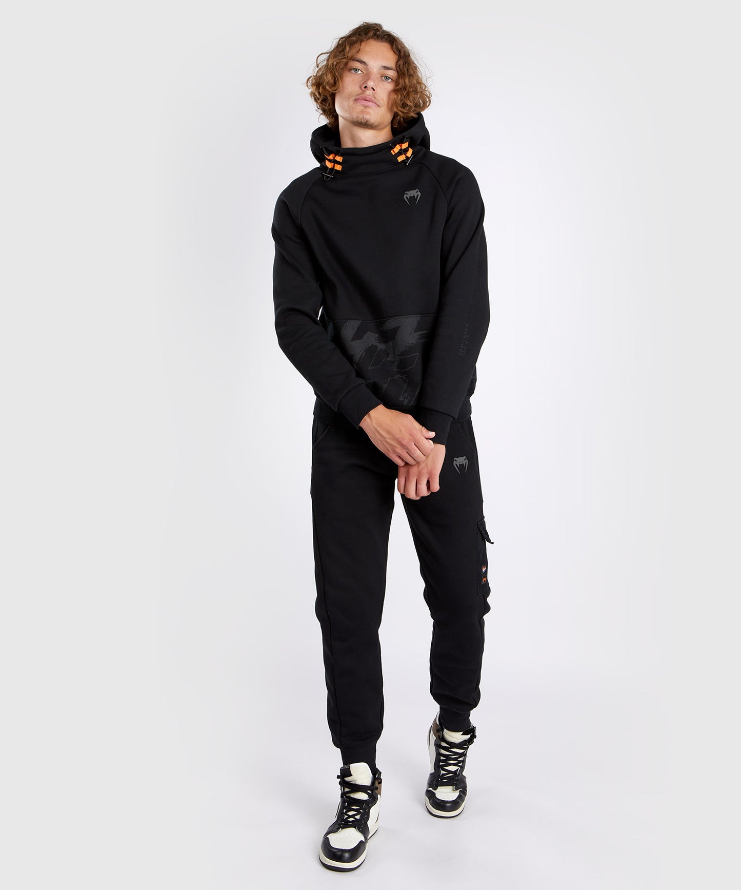 Sweatshirt à capuche Venum S47 - Noir/Orange