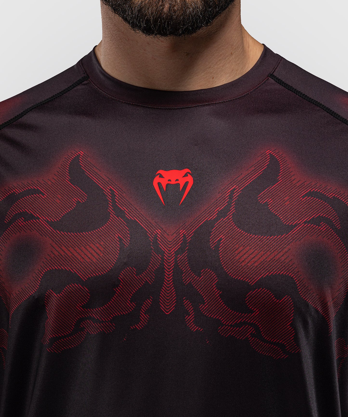 Venum Spectre Maglietta Dry Tech – Nero/Rosso