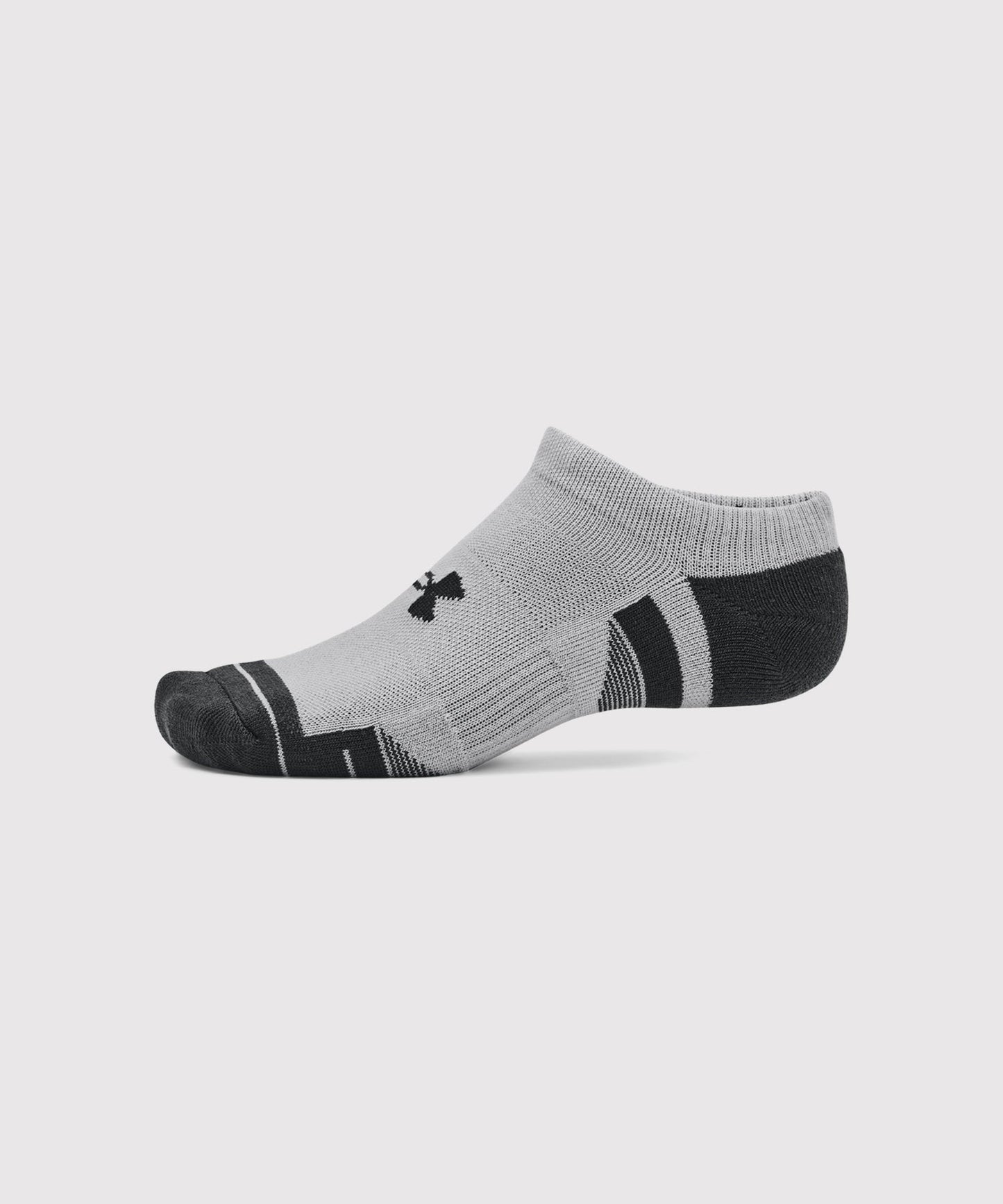 Under Armour Ua Performance Tech Socken – Weiß/Schwarz/Grau