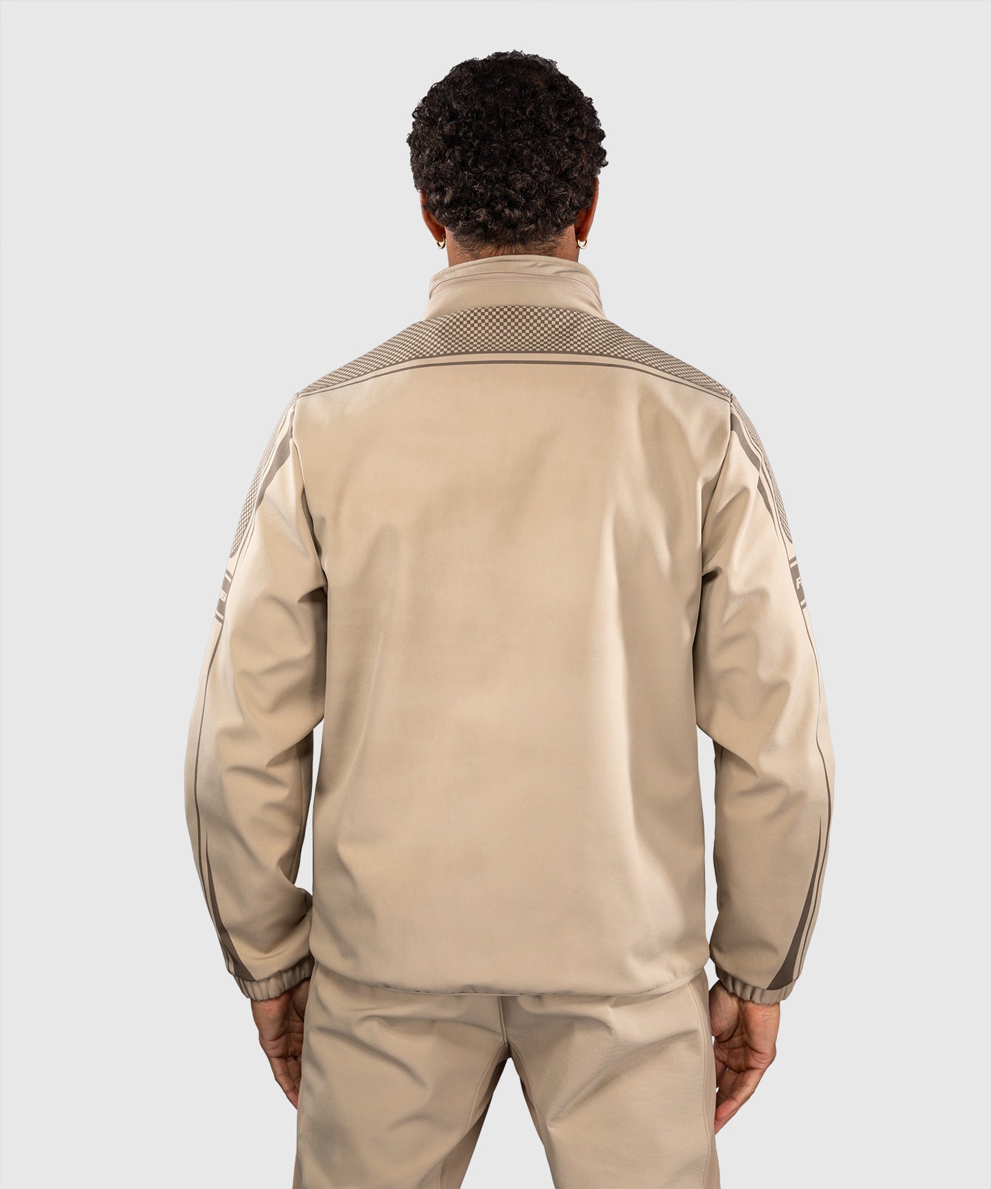 Venum UFC Unity by Venum Authentic Fight Week Men's Zip Hoodie - Sand