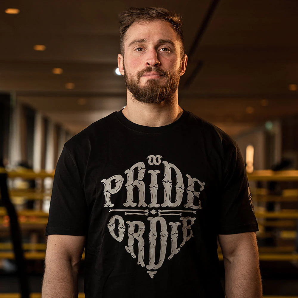 Pride Or Die Reckless Bones Camiseta de Entrenamiento - Negro