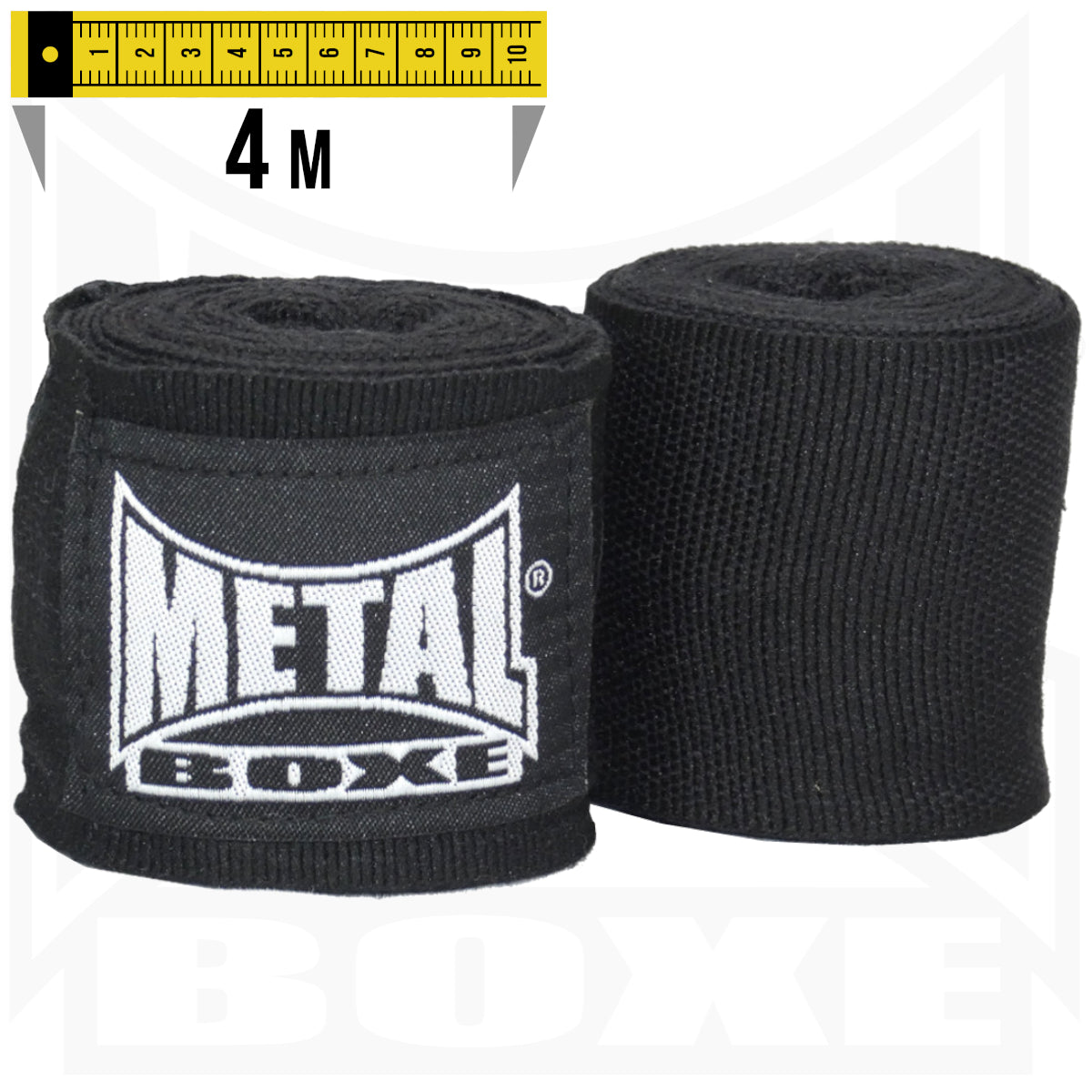 Metal Boxe Bende da Boxe – Nero – 4 m