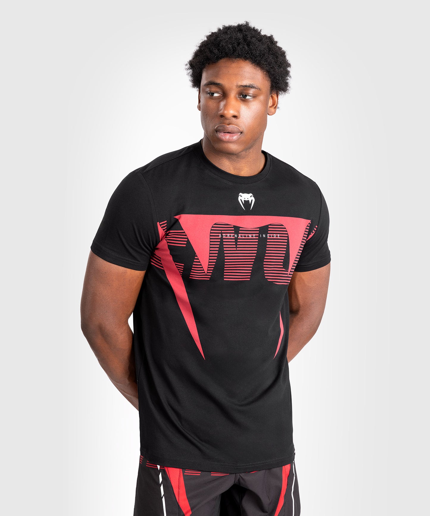 Venum Adrenaline Herren Kurzarm T-Shirt - Rot