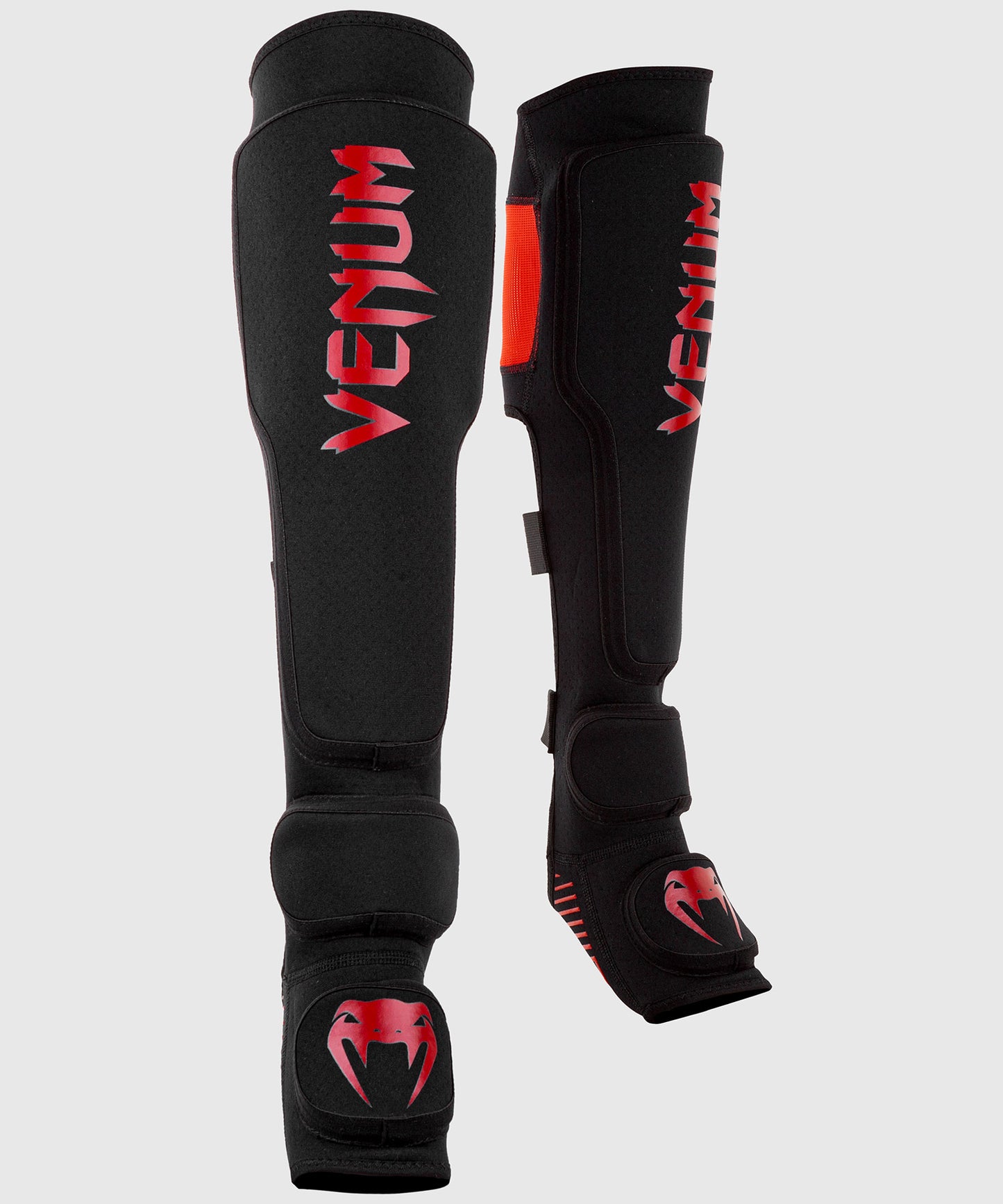 Venum Kontact Evo Schienbeinschützer - Schwarz/Rot