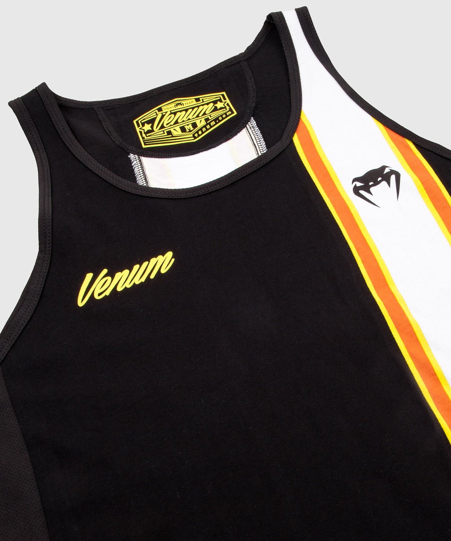 Venum Cutback Tank Top - Schwarz/Gelb