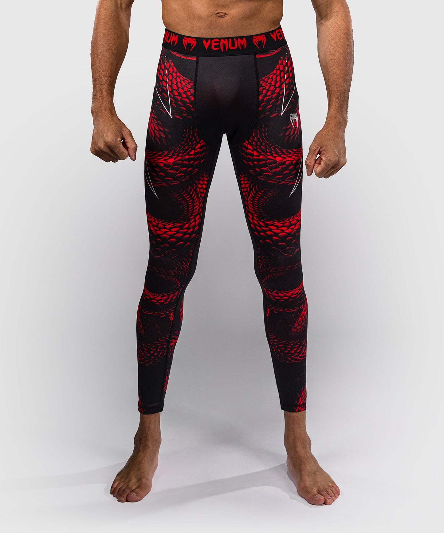 Venum Matupa Spats - Nero/Rosso/Argento