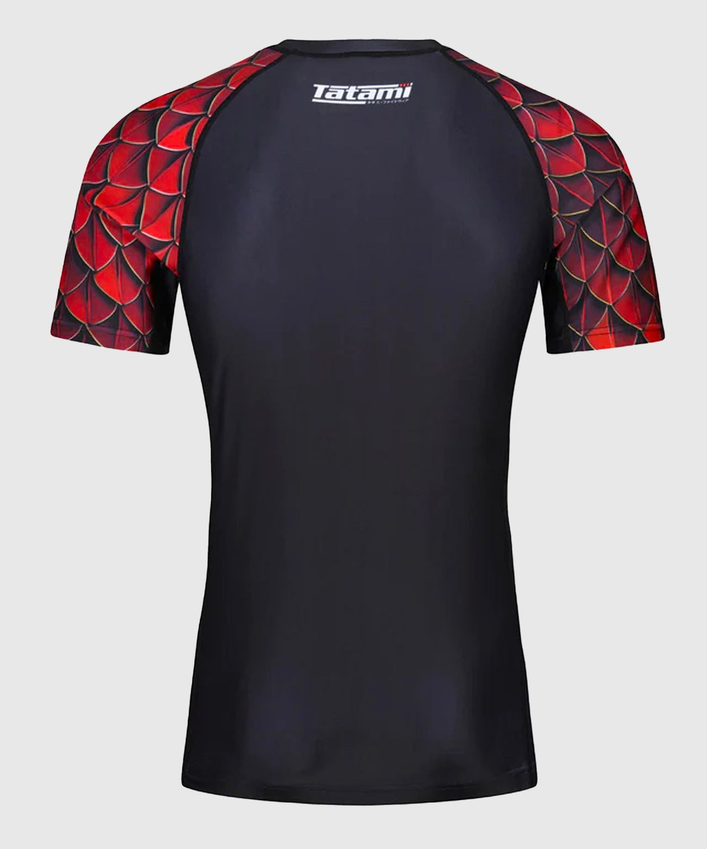 Tatami Fightwear Recharge Dragon Rashguard Kurzarm – Schwarz/Rot
