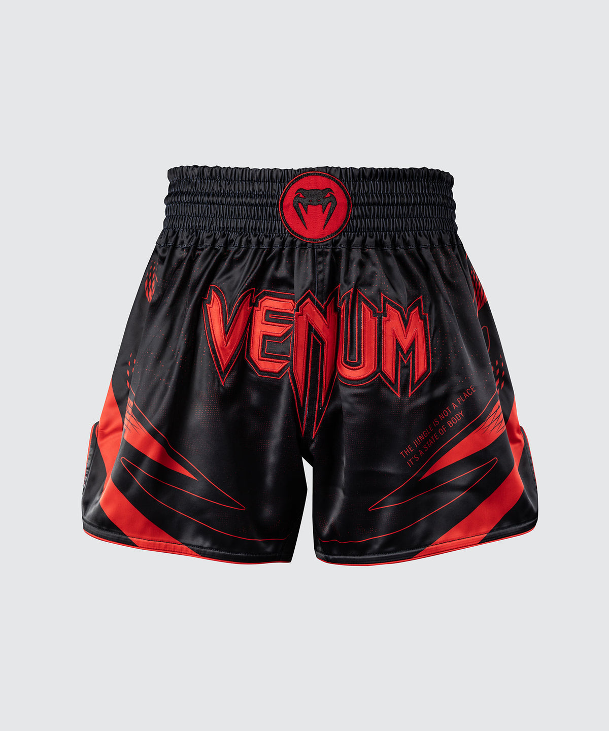 Short de Muay Thaï Venum Amazonia Reborn - Noir/Rouge