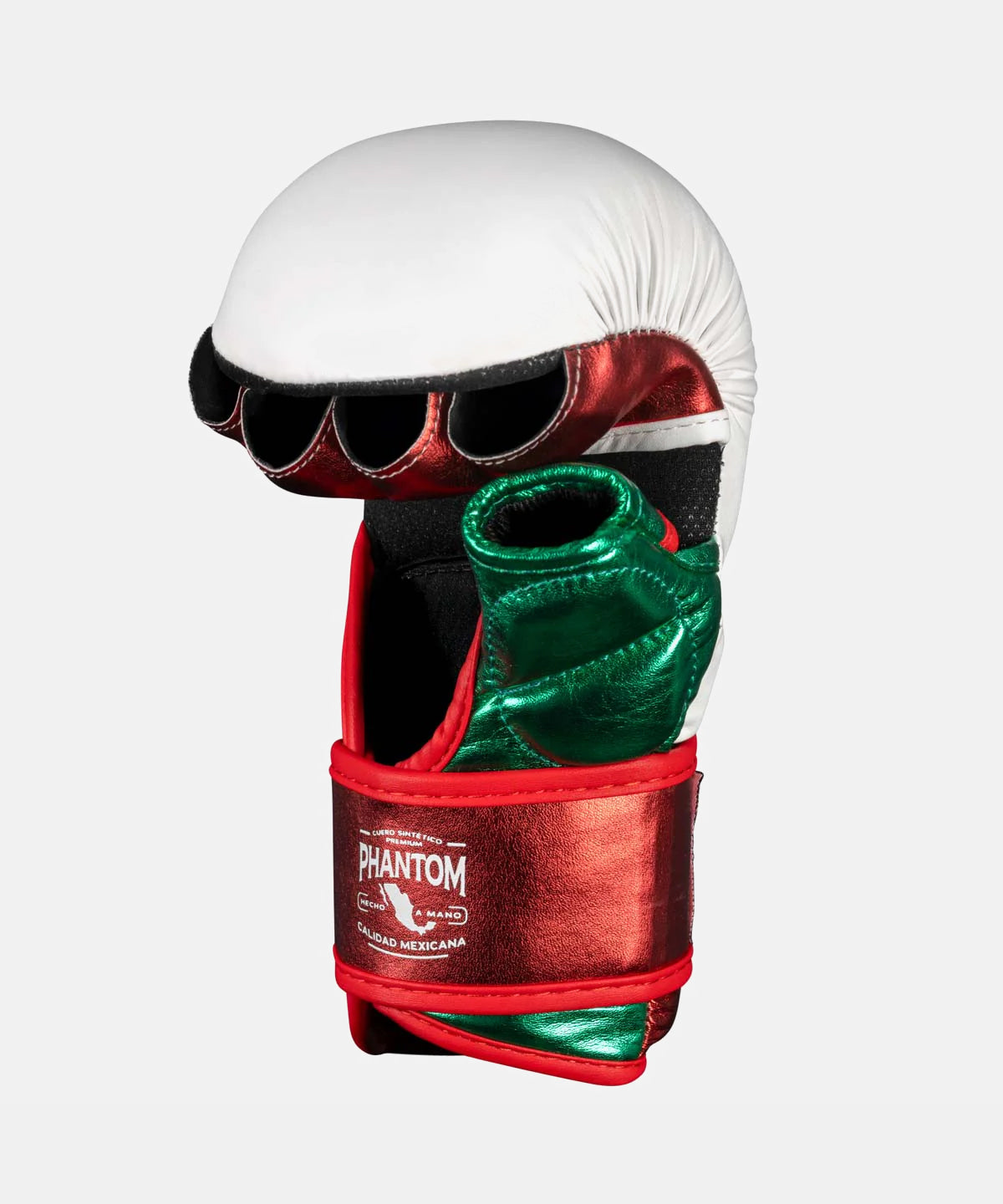 Phantom Athletics Mexico Guantoni da Sparring MMA - Bianco/Verde/Rosso