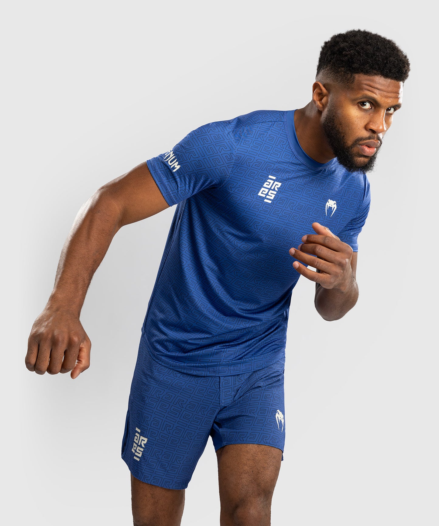 T-shirt Dry-tech pour Hommes Venum x Ares - Bleu Royal