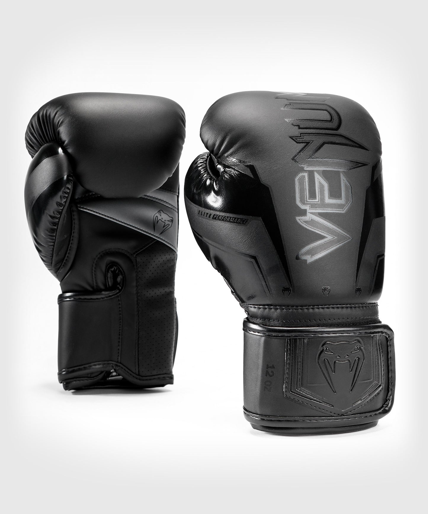 Venum Elite Evo Boxhandschuhe - Schwarz/Schwarz