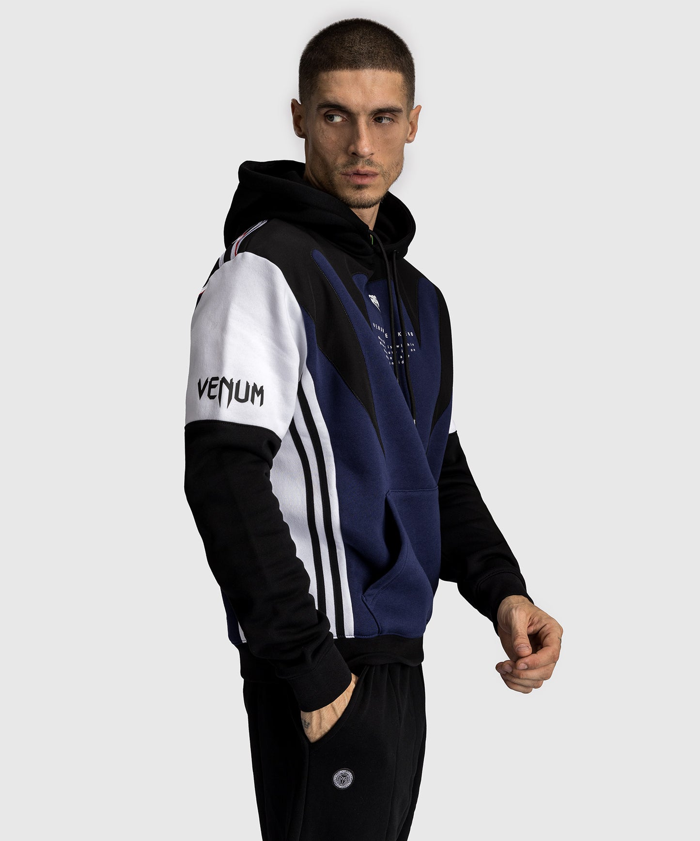 Venum x TEKKEN 8 - Jin Kazama Sudadera - Azul/Negro/Blanco