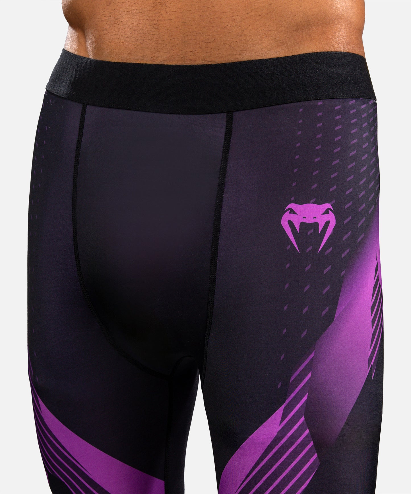 Venum No-Gi 6.0 Spats - Negro/Morado