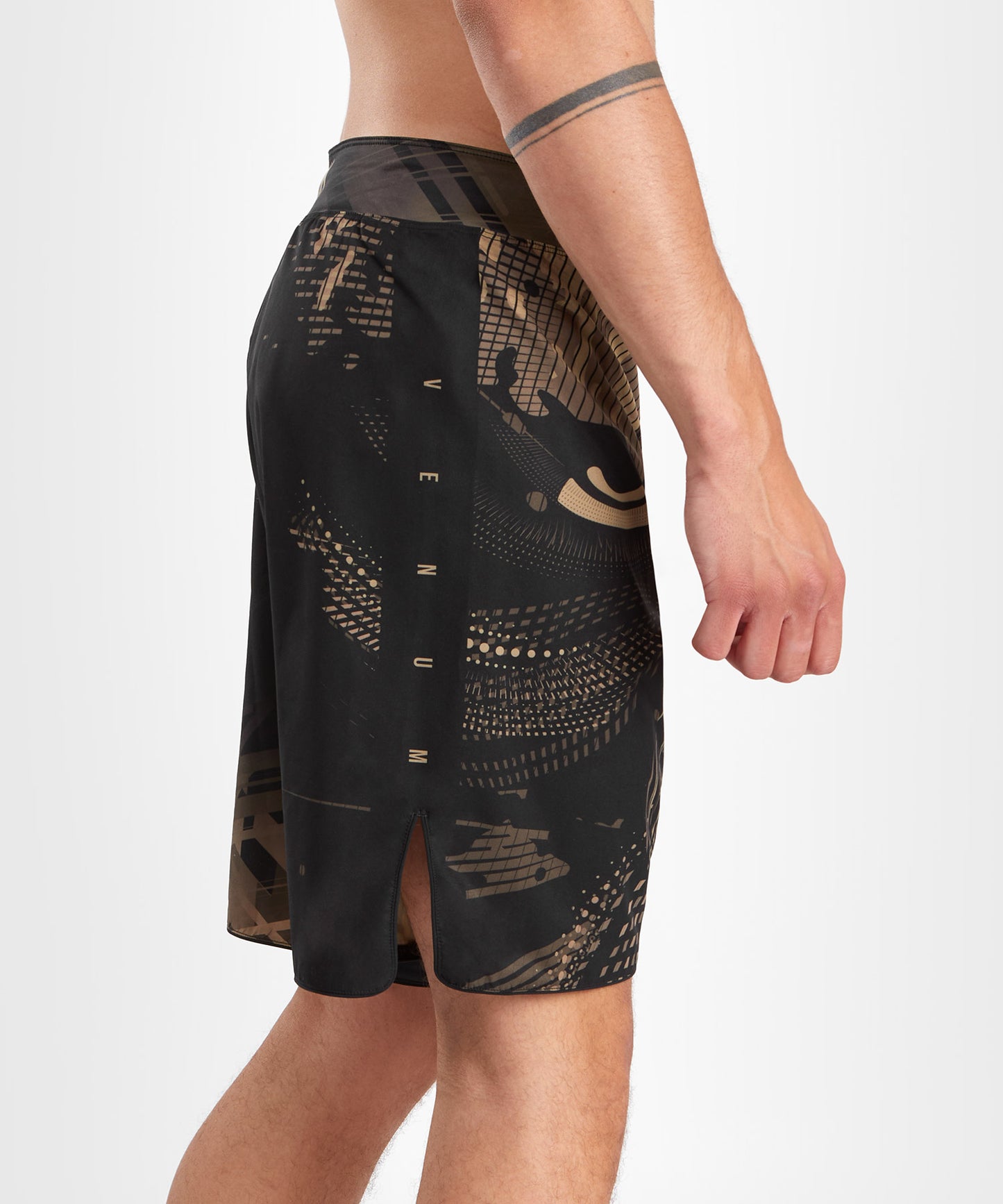 Venum Gorilla Jungle Pantalón Corto de Combate - Negro/Arena
