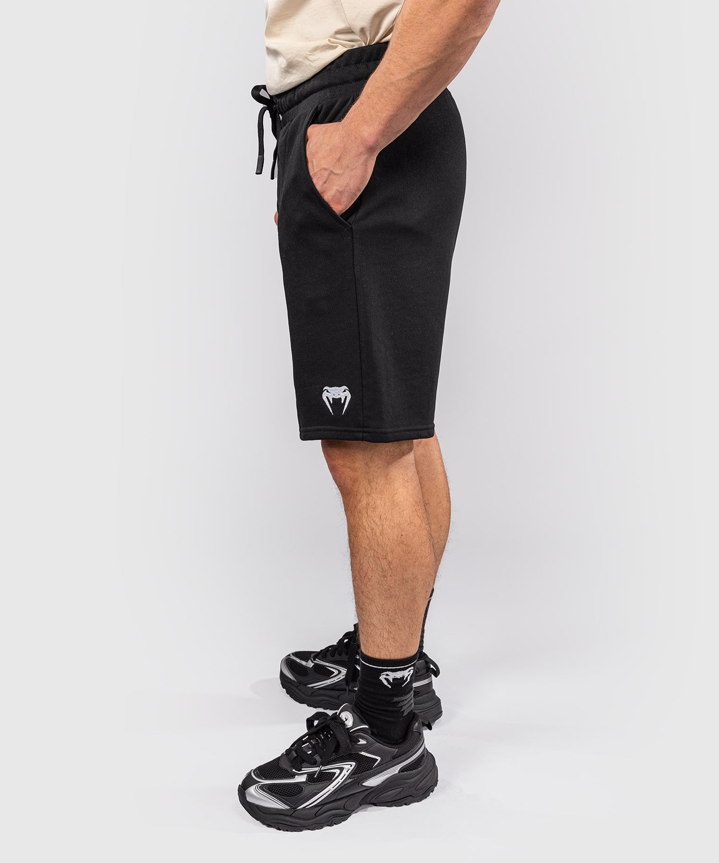 Short en Coton Venum Classic Fleece – Noir