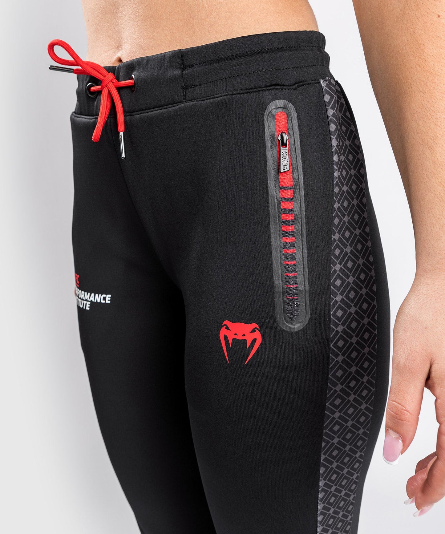 Venum Performance Institute UFC Jogginghose - Damen - Schwarz/Rot