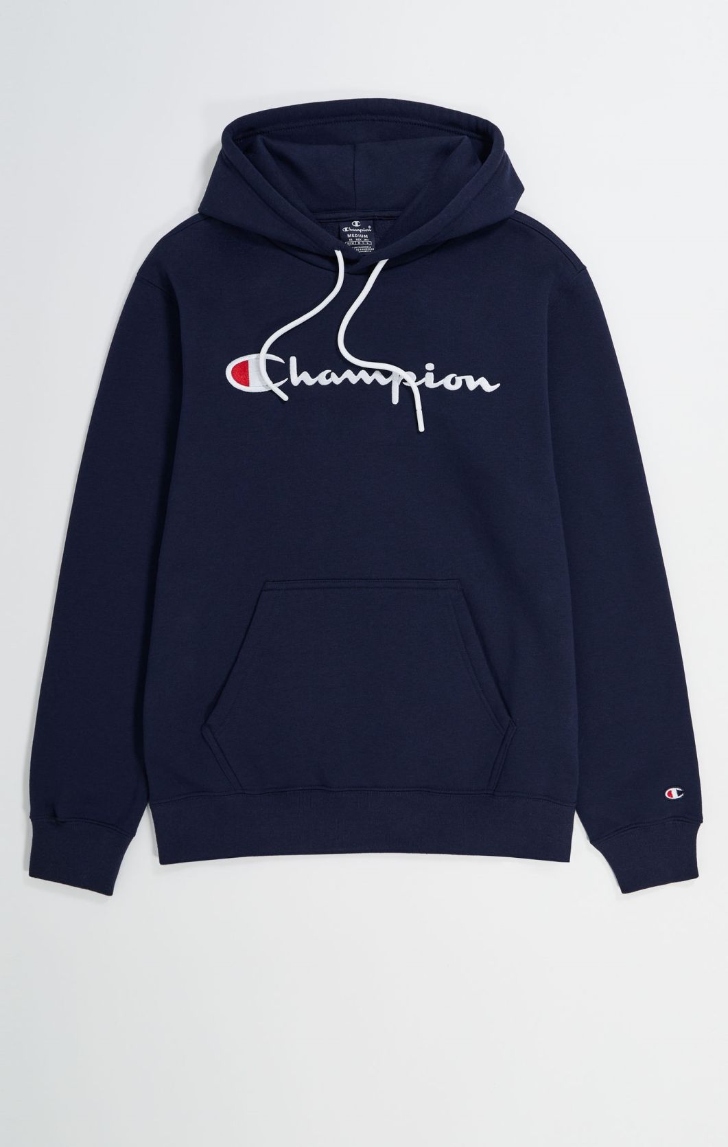 Champion Legacy Felpa con Cappuccio Logo Ricamato – Blu Navy