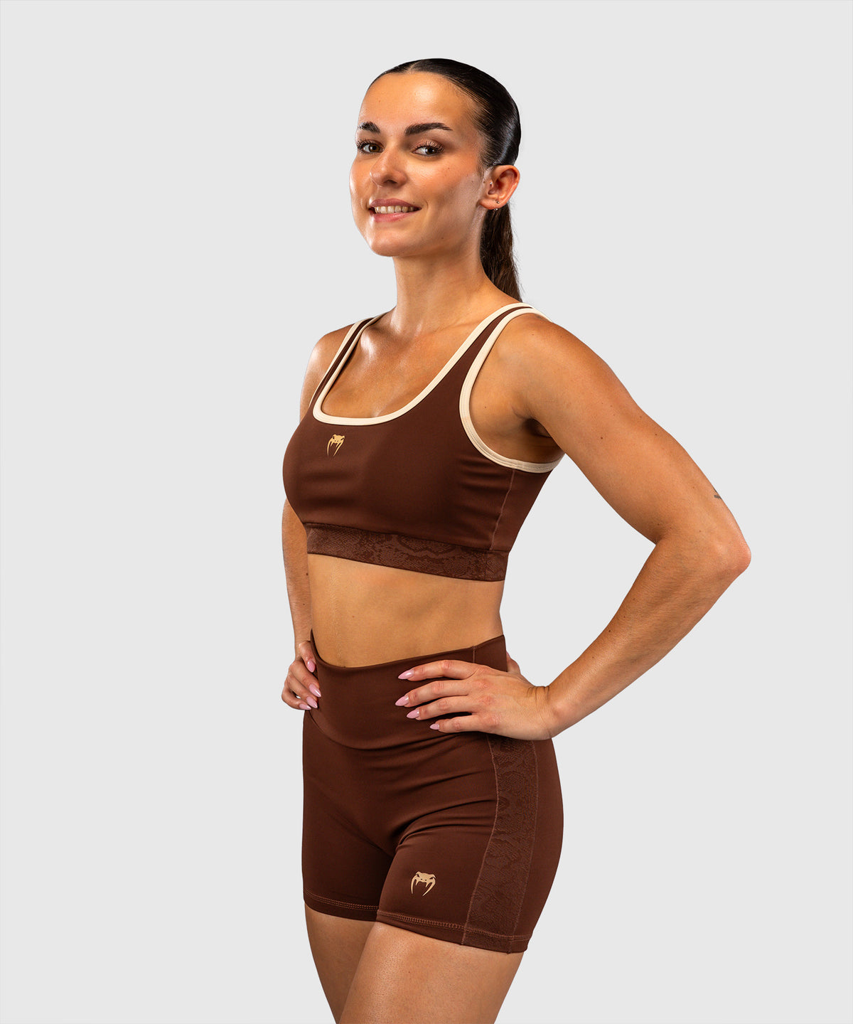 Venum Viper Damen Sport-BH - Braun