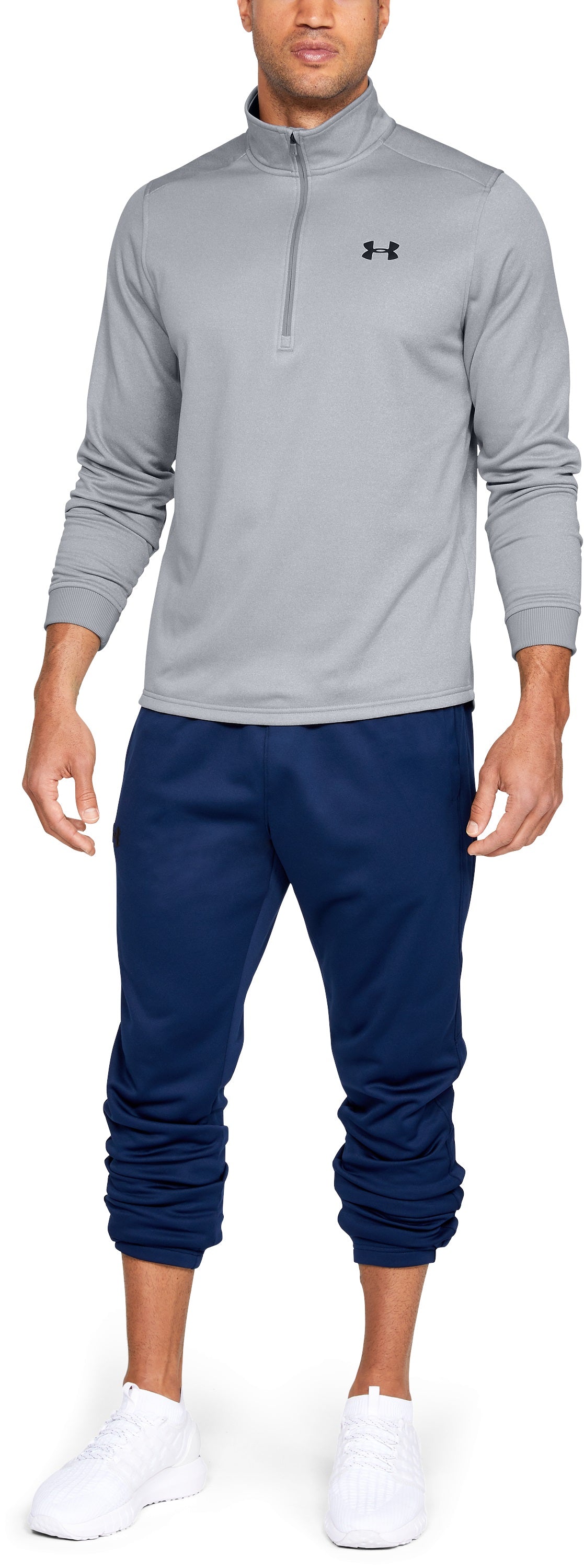 Under Armour Fleece Maillot de Manga Larga – Gris