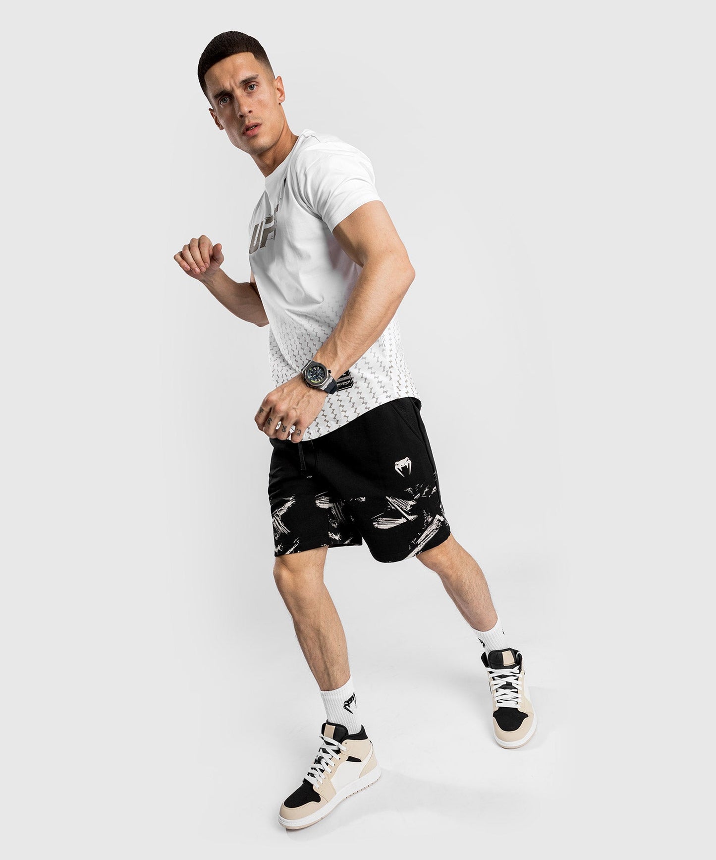 Venum Authentic Fight Week 2.0 UFC T-Shirt - Kurzarm - Weiß
