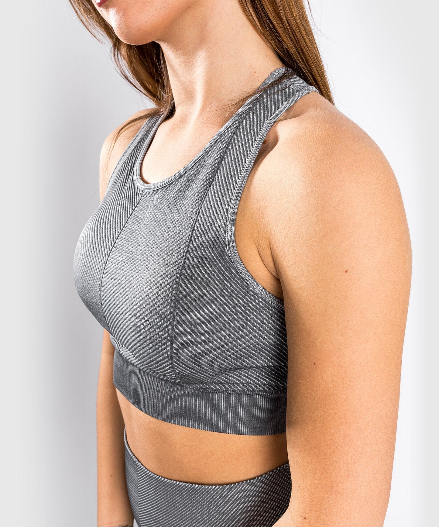 Venum Sparring Seamless Sport-BH - Damen - Dunkelgrau