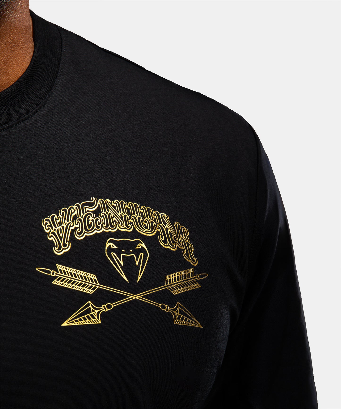 T-shirt Venum Wolf Atak – Noir/Gris