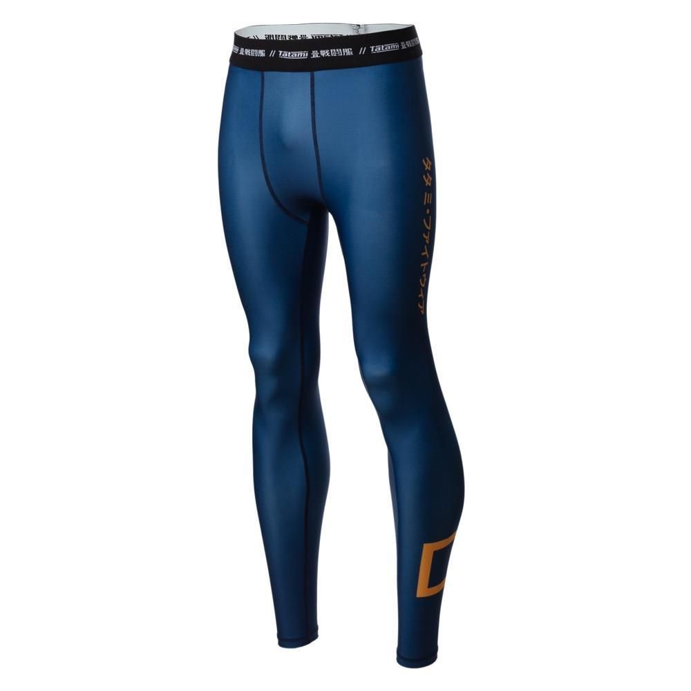 Pantalon de Compression Tatami Fightwear Katana - Bleu Marine