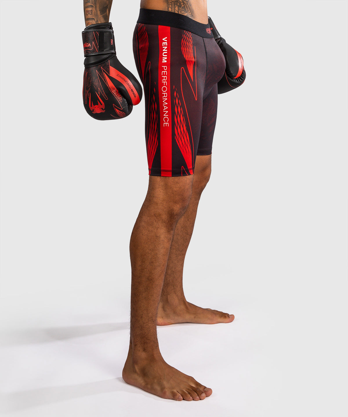 Venum Amazonia Reborn Kompressionsshorts - Schwarz/Rot
