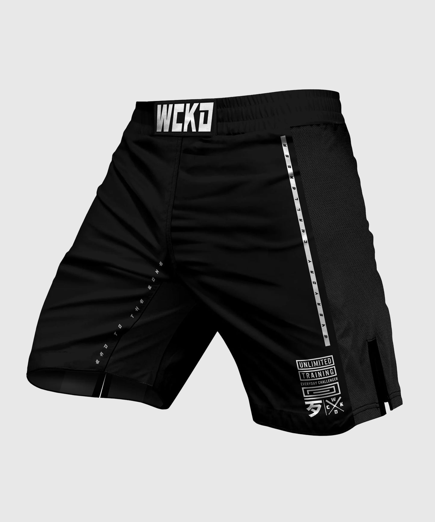 Wicked One Eager Track Fightshorts - Nero