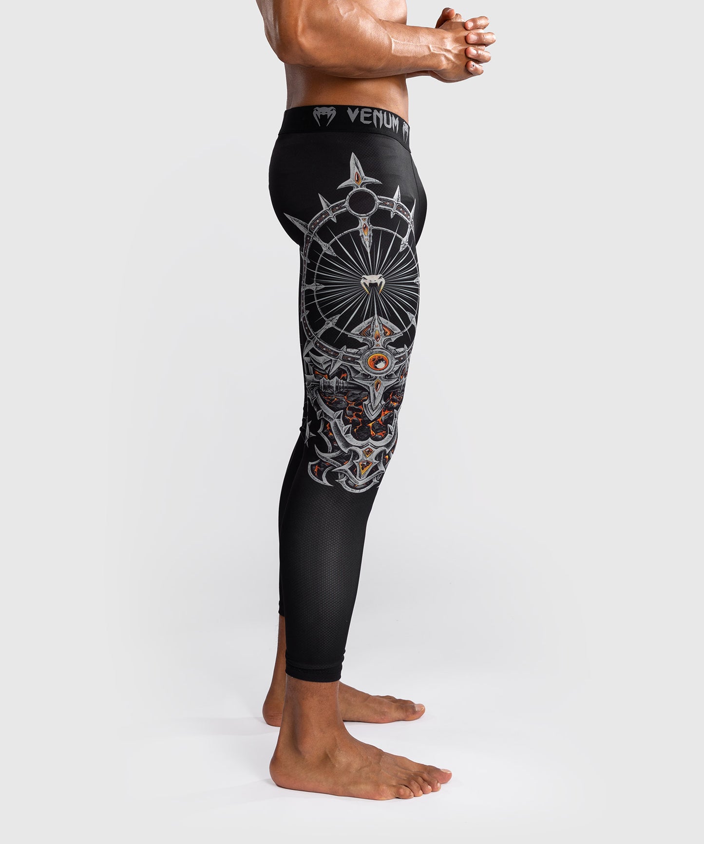 Venum Gladiator 5.0 Pantaloni Da Uomo - Nero/Argento