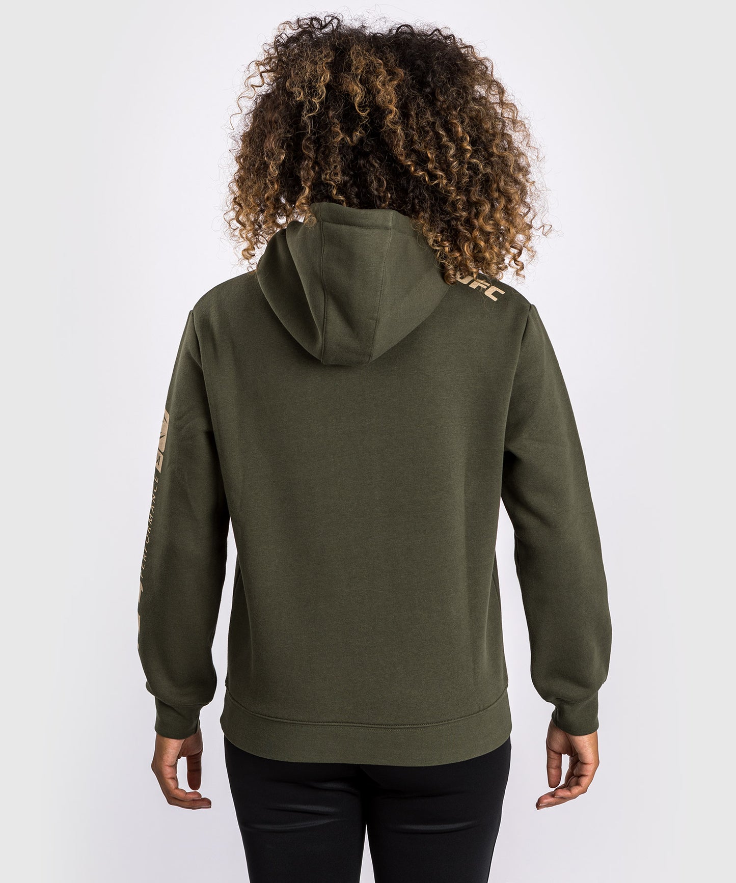 UFC Adrenaline by Venum Fight Week Damen Pullover Hoodie - Khaki