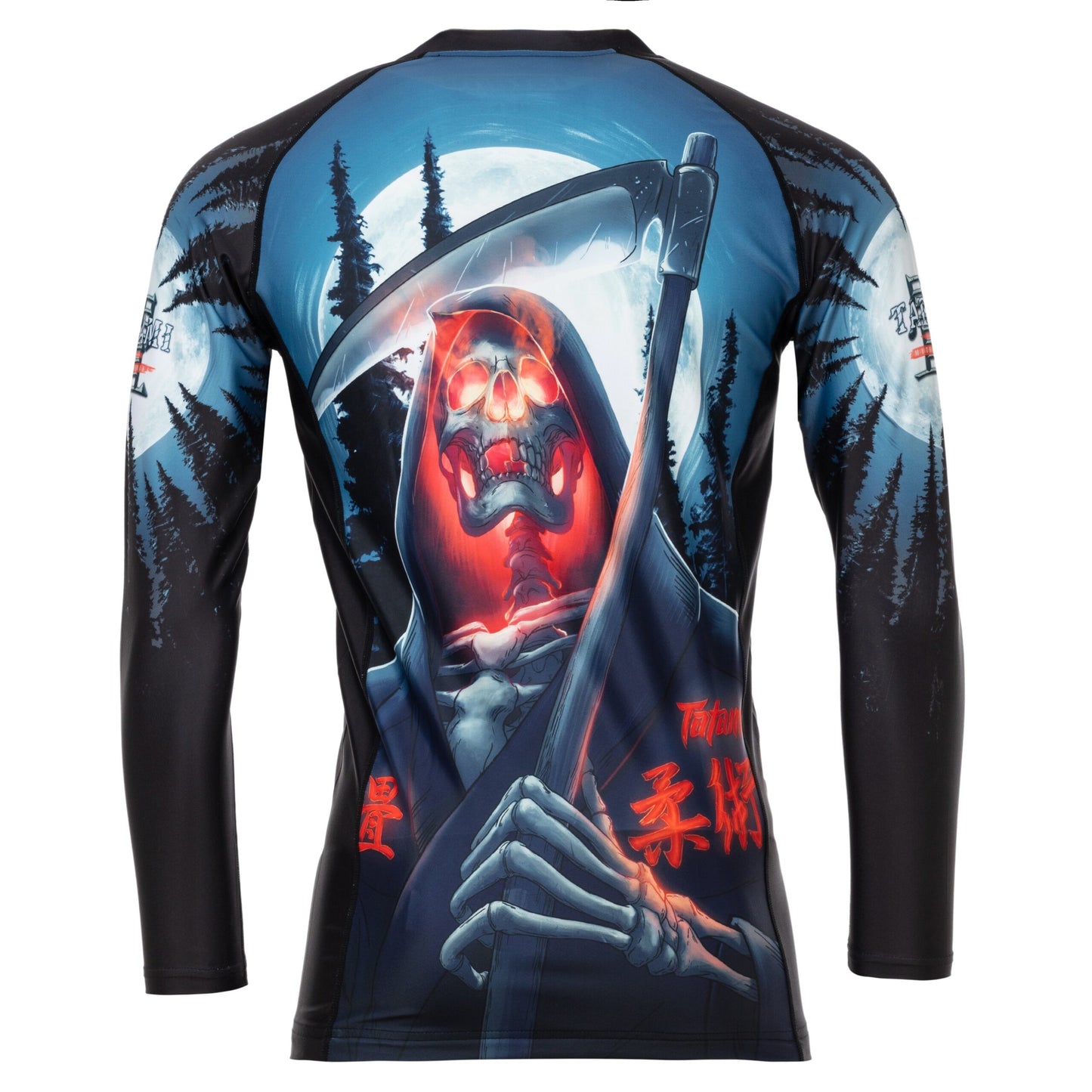 T-shirt de Compressoin Eco Tatami Fightwear Myth Series Reaper - Noir