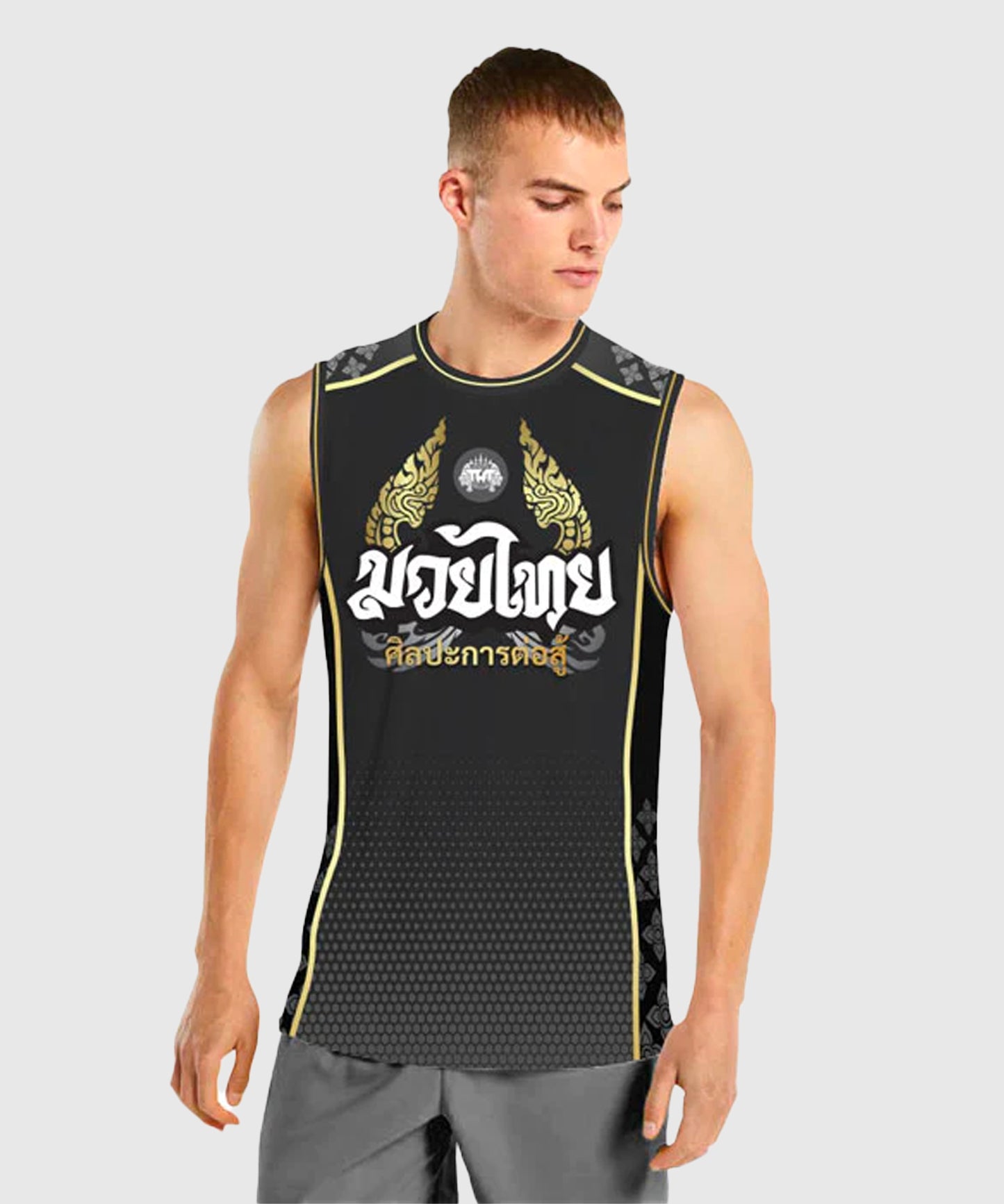 Tuff Top The Great Hongsa Camiseta sin Mangas - Negro