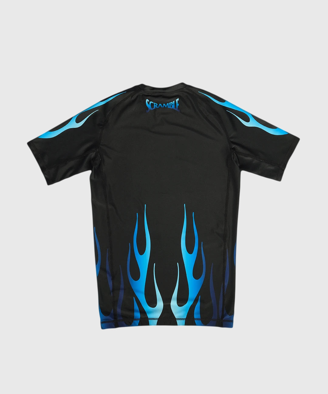 Scramble 1998 Ice Rashguard a Maniche Corte - Nero/Blu