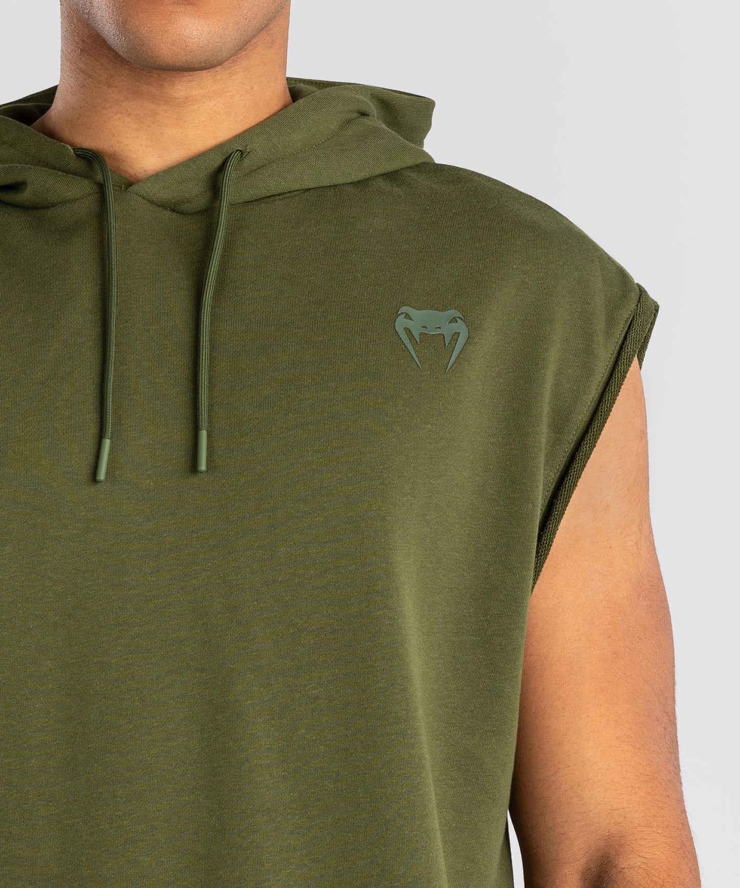 Venum Divide Sudadera con Capucha Sin Mangas - Verde Militar