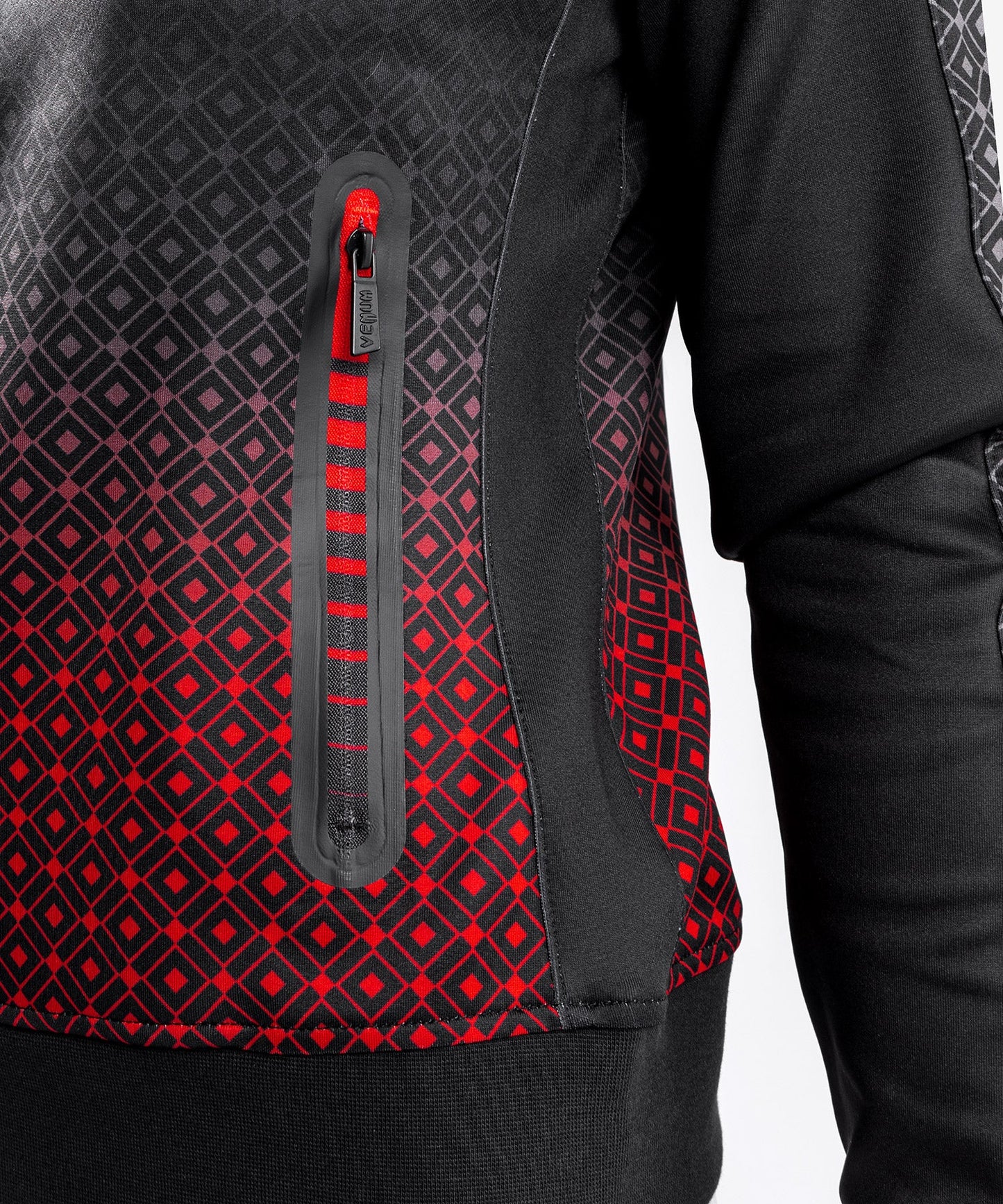 Veste UFC Venum Performance Institute - Pour Femmes - Noir/Rouge