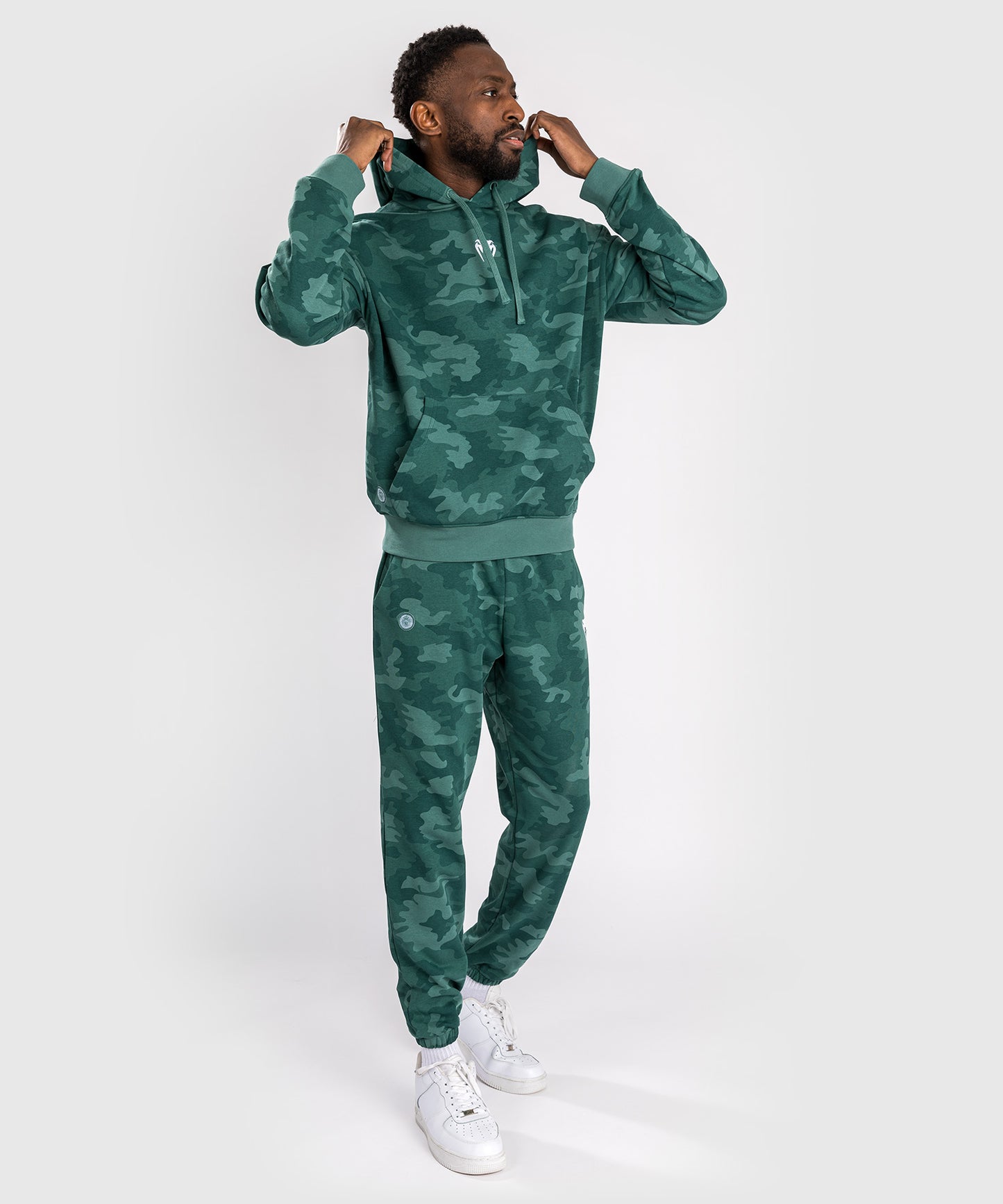 Venum Vortex XL Felpa con cappuccio da Uomo - Camo Turchese