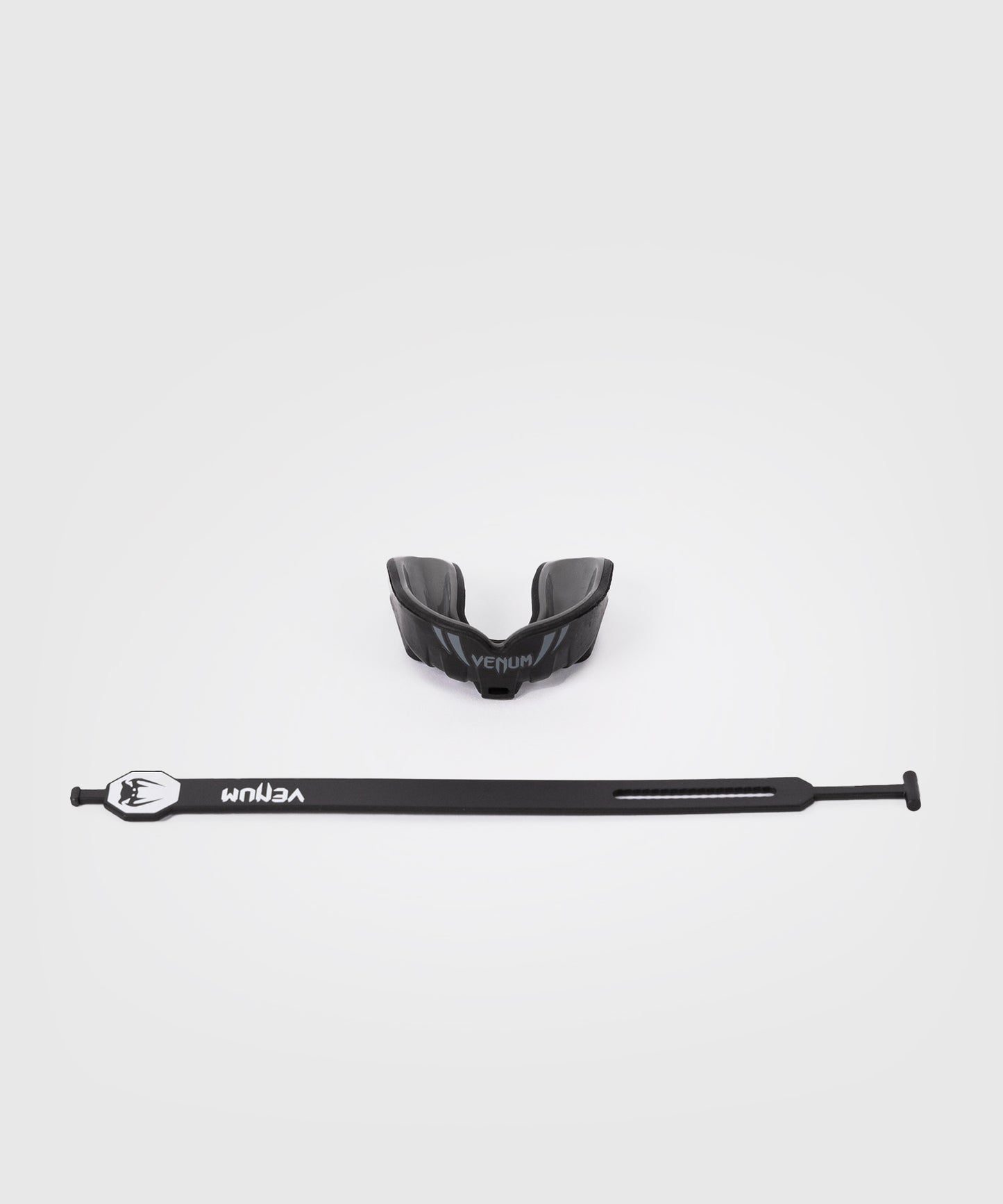 Venum Challenger Paradenti con Cinturino/Senza Cinturino – Nero/Grigio