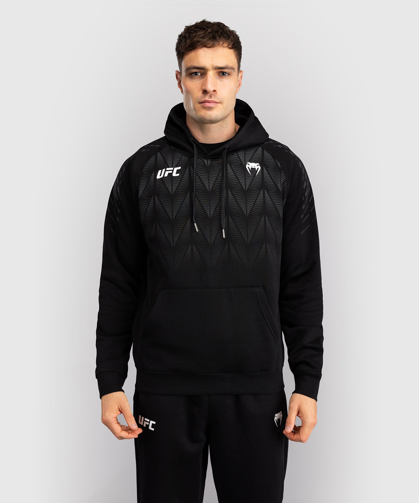 Sweat à capuche Homme UFC Zenith by Venum Replica - Noir
