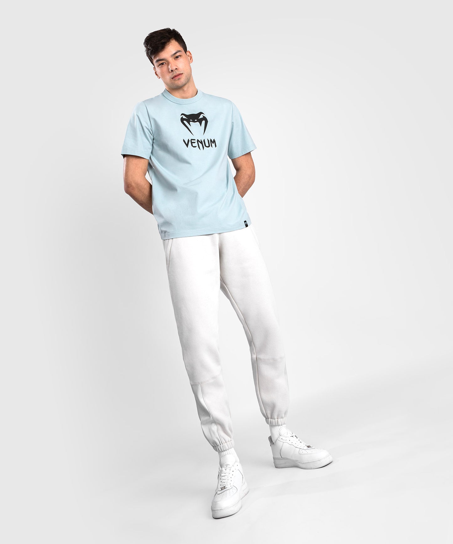 Venum Classic T-Shirt - Blau Hell/Schwarz