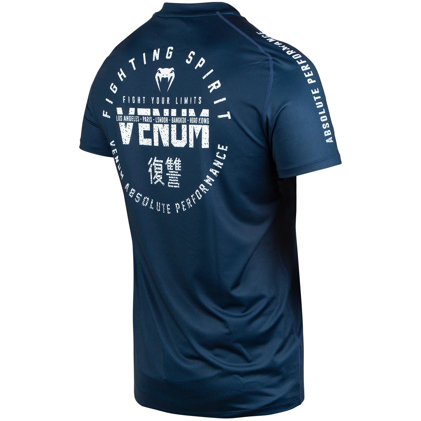 Dry Tech Venum Signature T-shirt - Navy/White