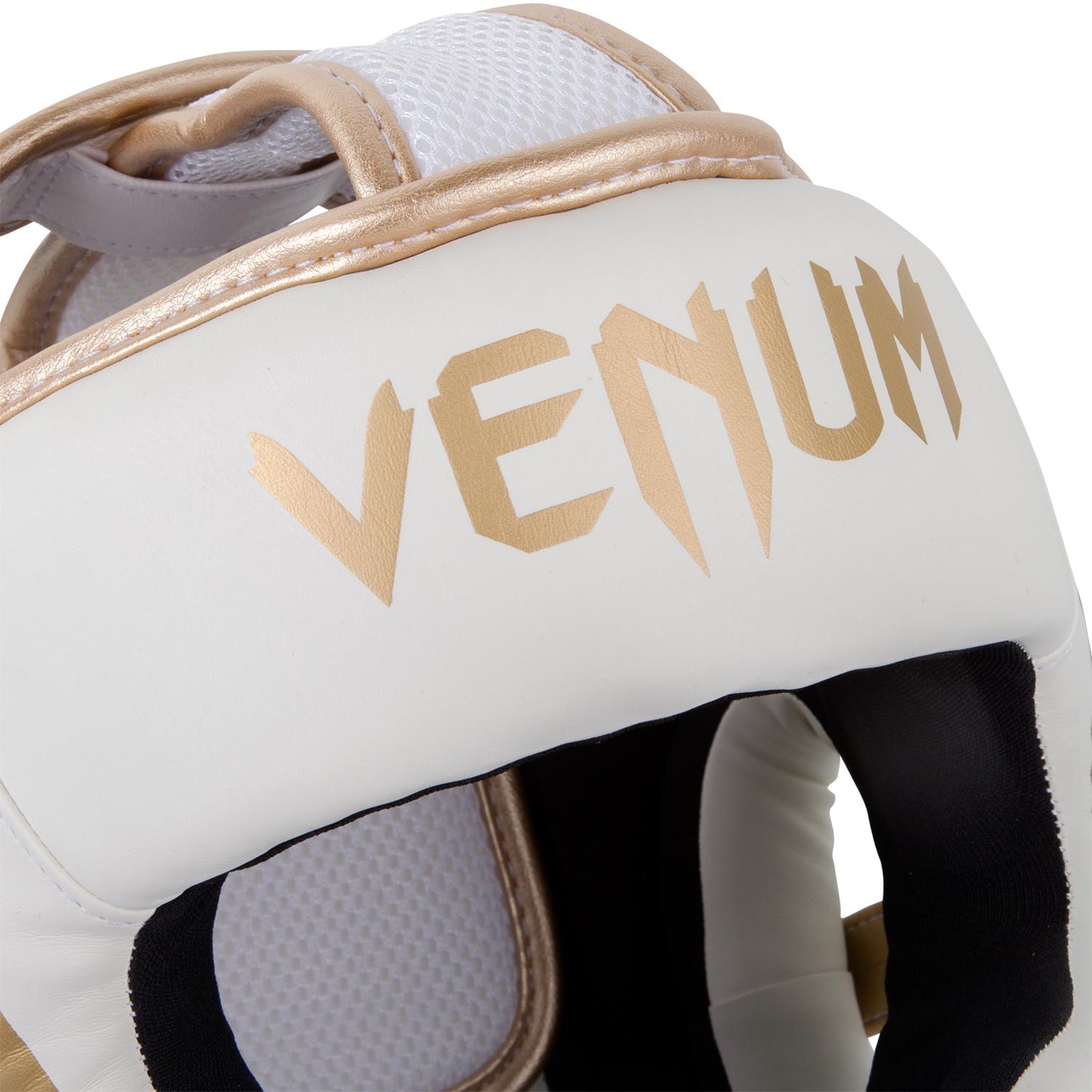 Venum Elite Casco de Protección - Blanco/Oro