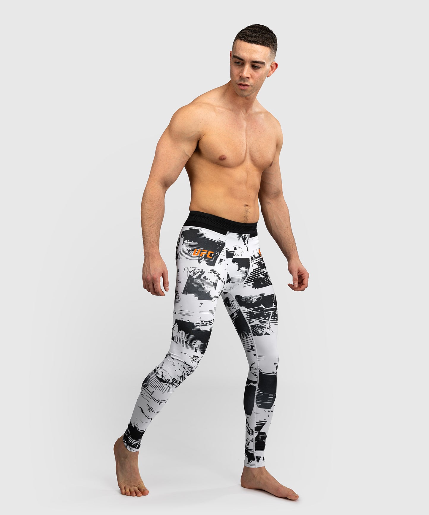 UFC Zenith by Venum Authentic Fight Week Leggings Performance Uomo - Bianco