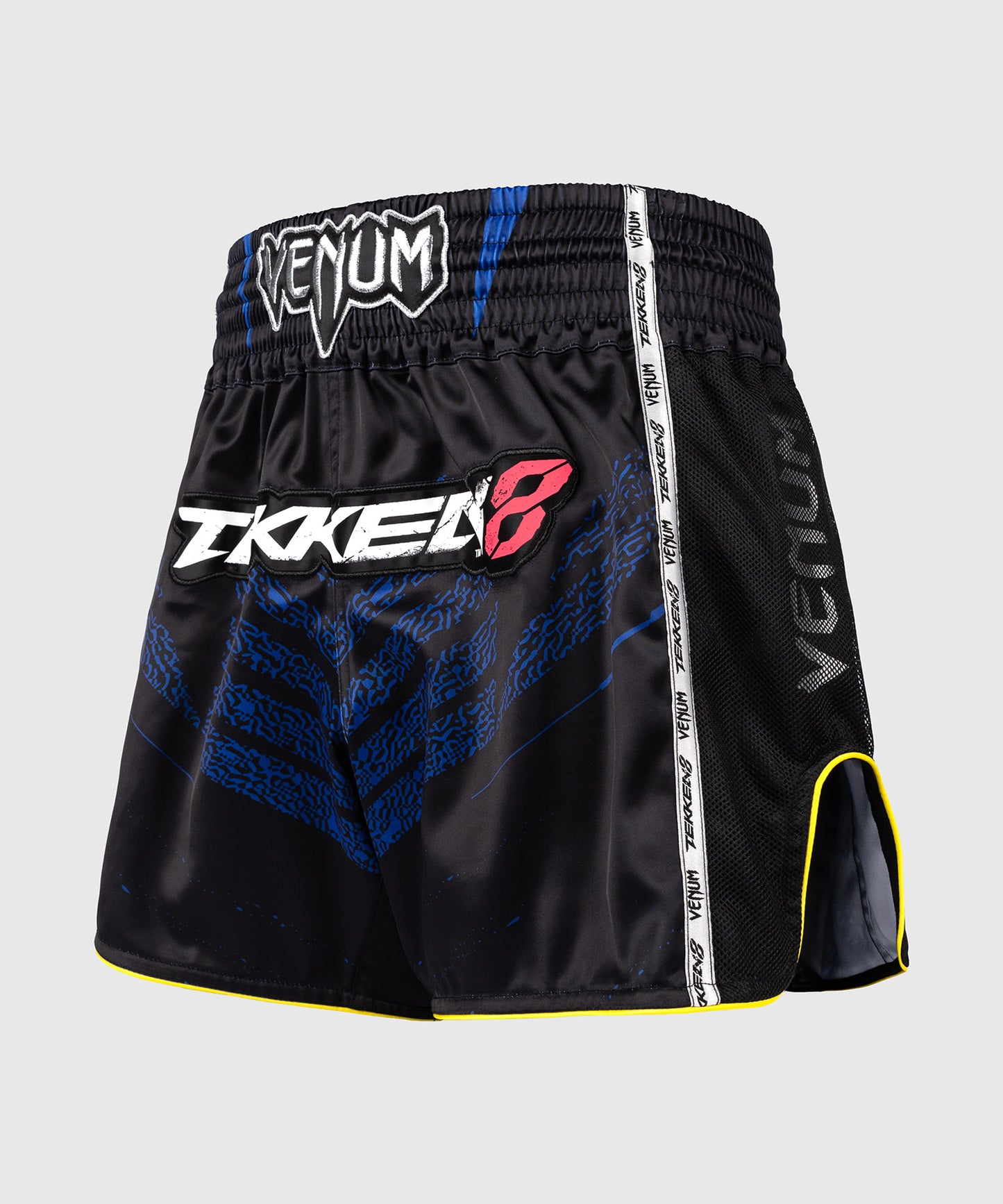 Venum x TEKKEN 8 Muay Thai Shorts - King - Black/Yellow