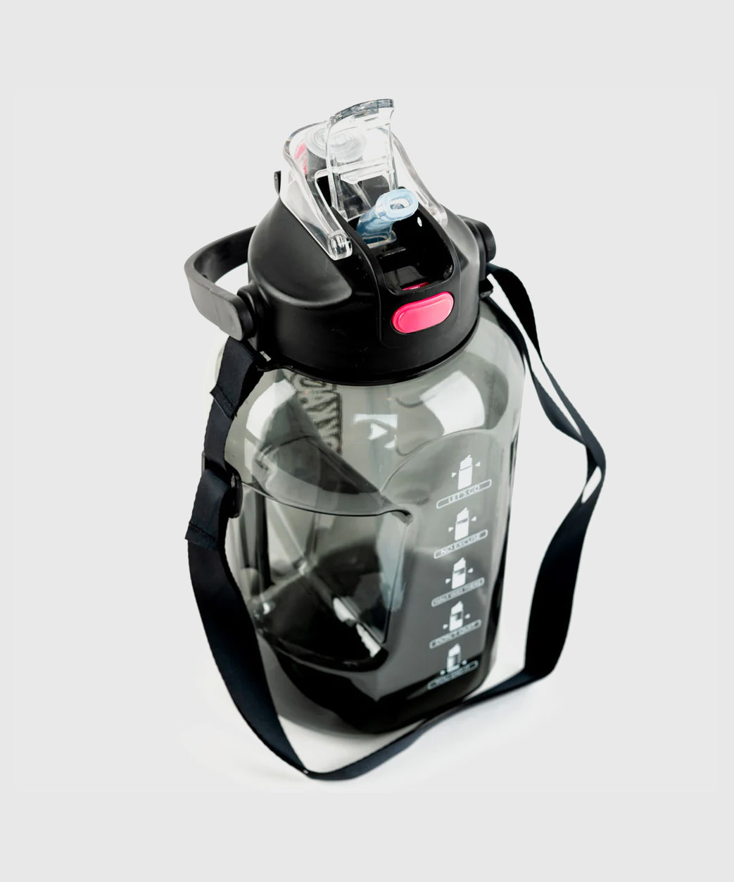 Yokkao Dumbbell Trinkflasche – 2200 Ml – Schwarz
