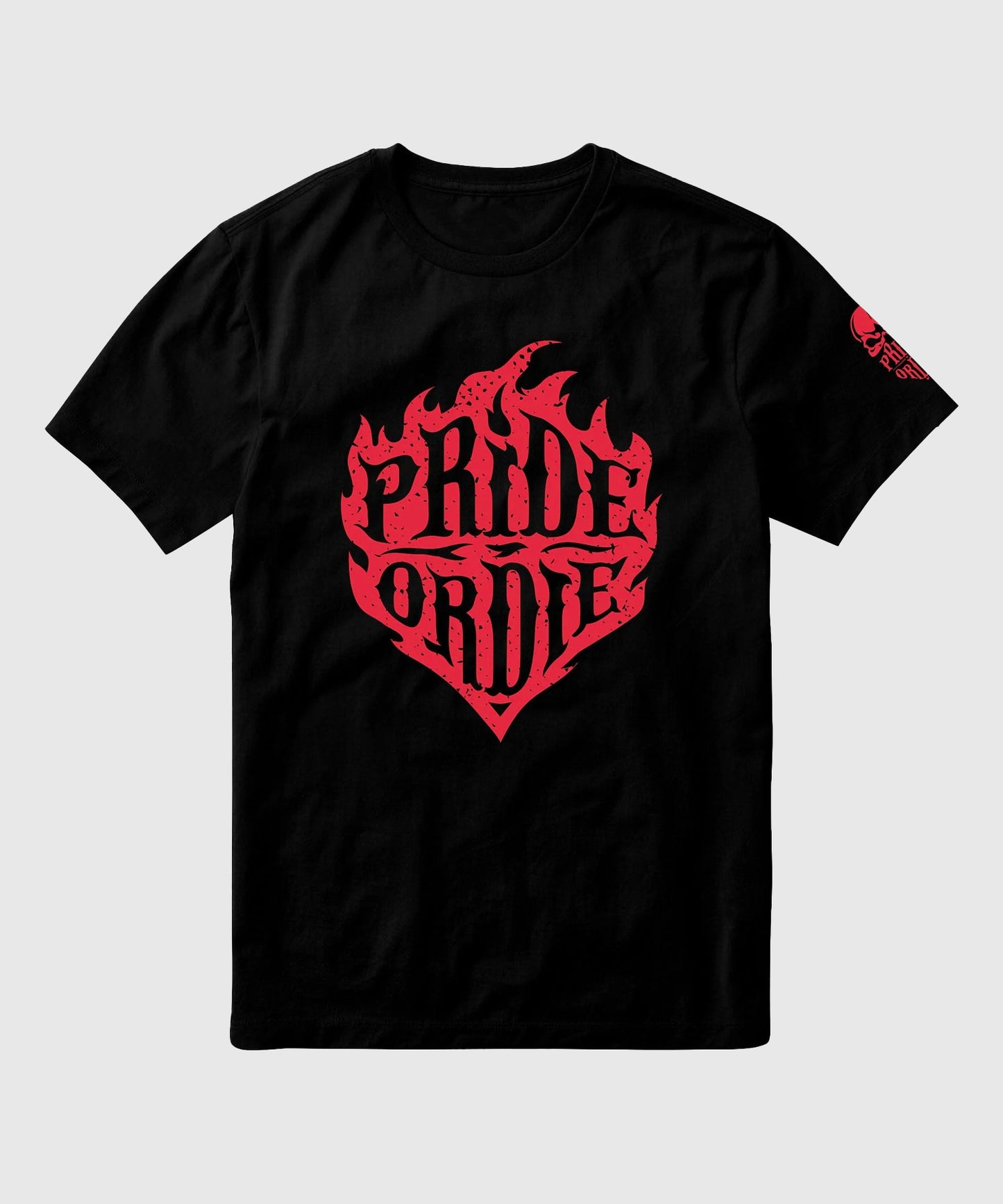 Pride Or Die Reckless Flames Trainings-T-Shirt - Schwarz