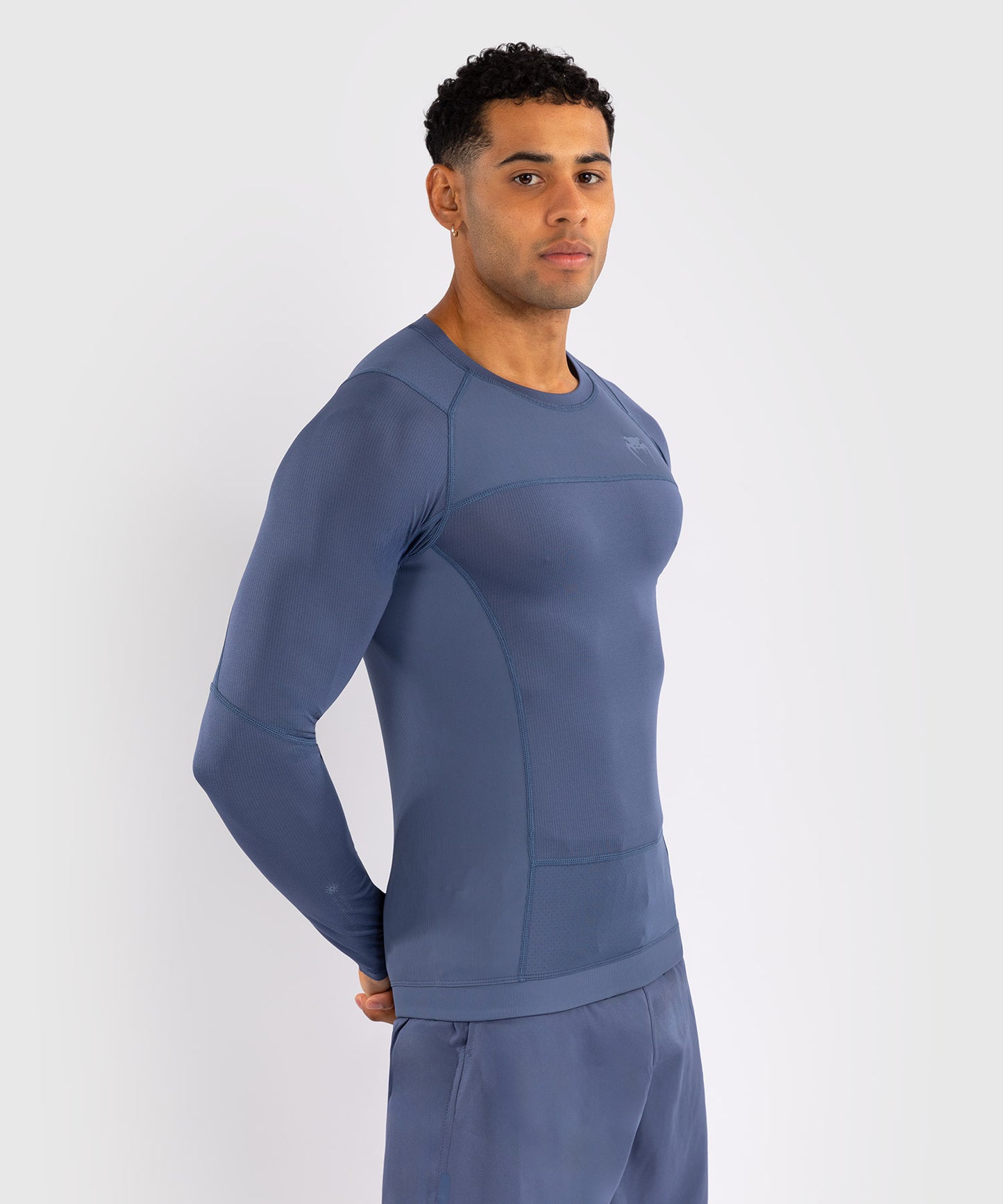 Venum G-Fit Air Herren Langarm Rashguard - Nebelblau