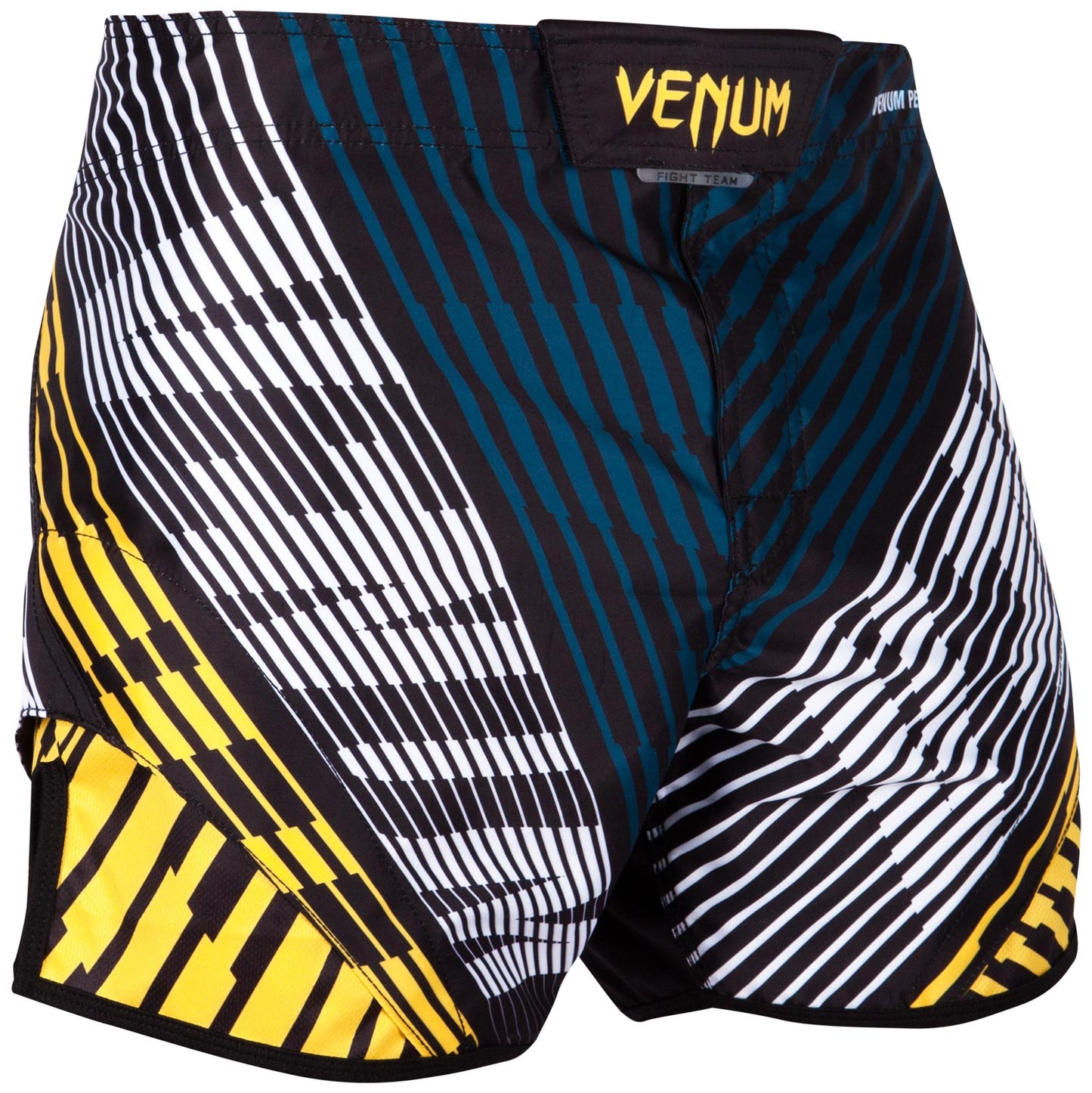 Venum Plasma kurze Fightshorts - Schwarz/Gelb