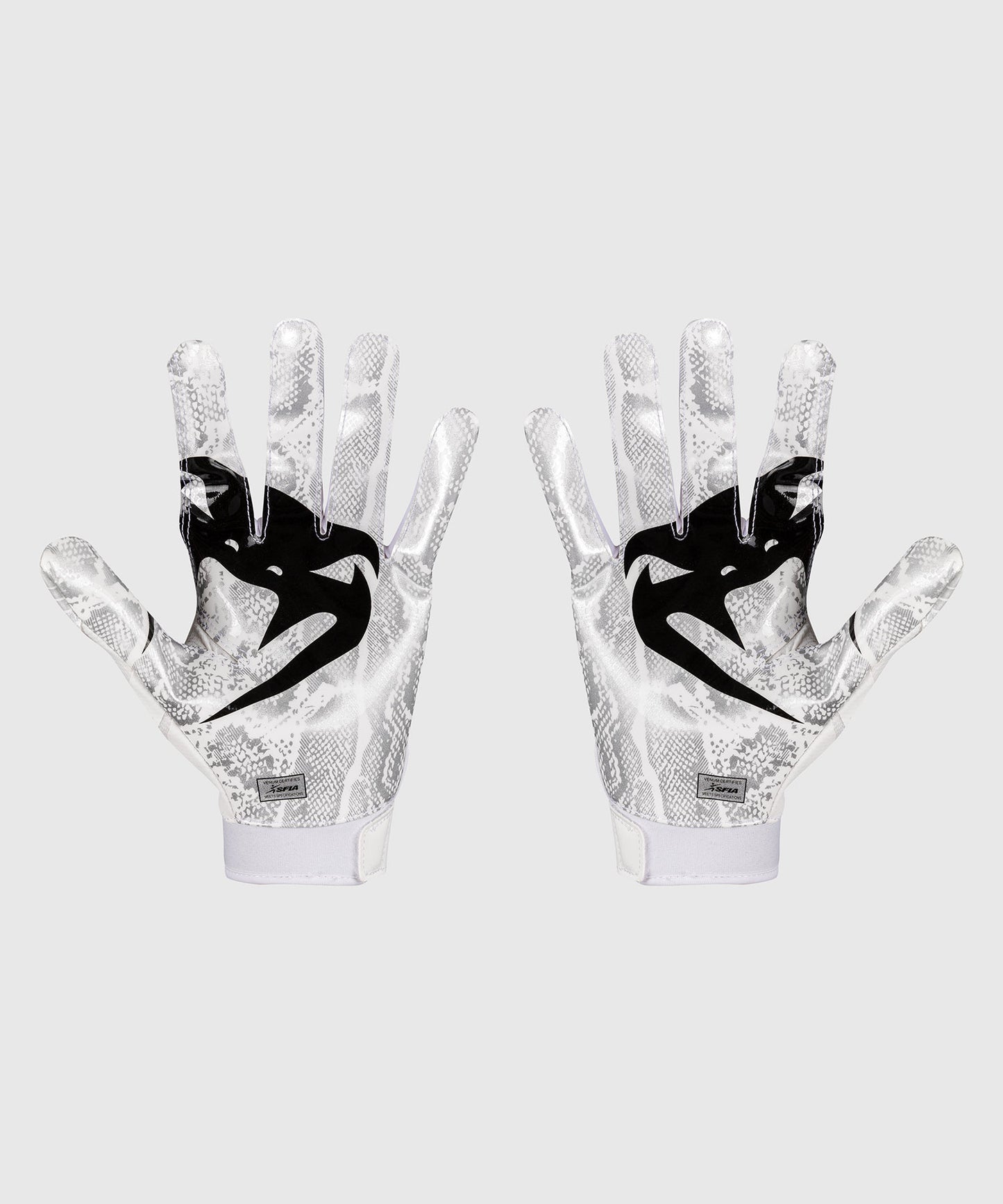 Venum Elite Football Gloves - White/Black